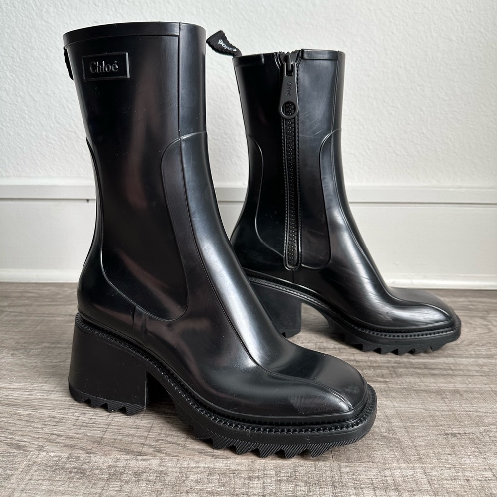 Chloe Betty Rain Boots size 38